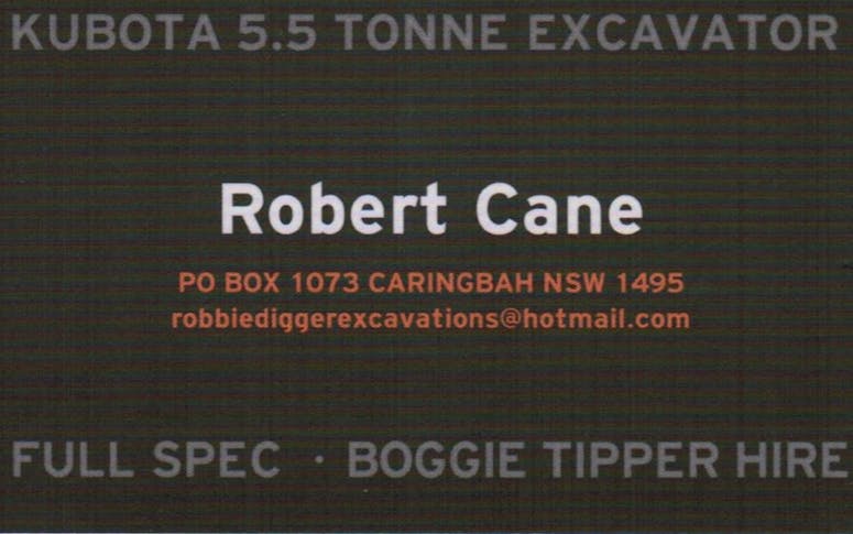 Robbie Digger Excavations Pty Ltd featured image